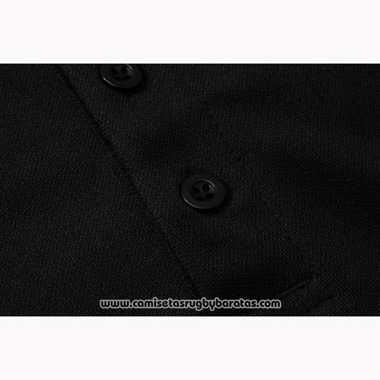 Camiseta Polo Nueva Zelandia All Blacks Maori Rugby 2019 Negro
